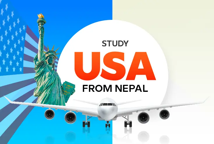 Study in USA from Nepal
